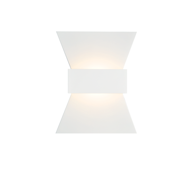 ΕΠΙΤΟΙΧΟ Φ/Σ LED 6W 3000K ΑΛΟΥΜΙΝΙΟ ΛΕΥΚΟ 20Χ16Χ7CM ELEGANT
