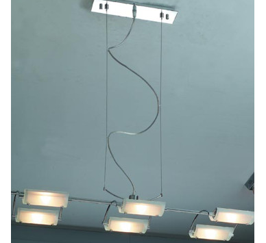 NETTO ΚΡΕΜΑΣΤΟ 6Χ40W G9 ZETA