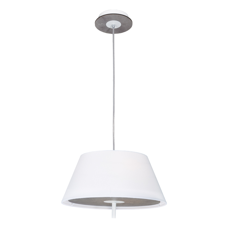 NETTO ΚΡΕΜ Φ/Σ 3ΧE27 ΑΠΟΧ ΤΣΙΜ MDF+ΛΕΥΚ ΜΕΤΑΛΛΟ+ΥΦΑΣΜ Φ40ΧΗ80CM