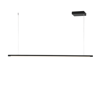 ΚΡΕΜΑΣΤΟ Φ/Σ LED 18W 3000K 920LM ΜΑΥΡΟ ΑΛΟΥΜΙΝΙΟ DIMMER ΑΦΗΣ 105Χ1,8ΧΗ150CM AVENUE