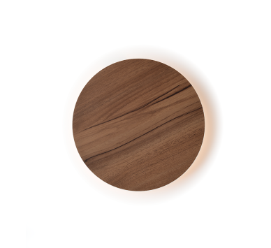 ΕΠΙΤ Φ/Σ LED 5W 3000Κ ΑΠΟΧΡ.ΣΚΟΥΡ ΞΥΛΟΥ MDF ΚΥΚΛ Φ14XH3,6CM ECLIPSE