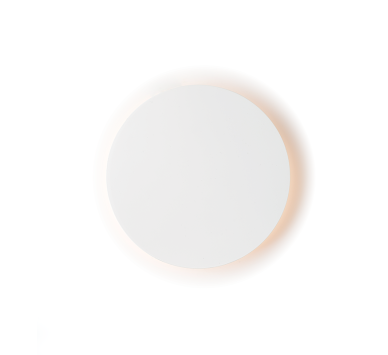 ΕΠΙΤΟΙΧΟ Φ/Σ LED 5W 3000Κ ΛΕΥΚΟ MDF ΚΥΚΛΟΣ Φ14ΧΗ3,6CM ECLIPSE