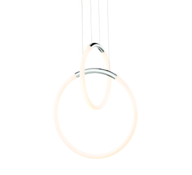 ΚΡΕΜΑΣΤΟ Φ/Σ LED 24W 3000K 1680LM VENUS ΧΡΩΜΙΟ ΜΕΤ/ΚΟ IP20 40X30XH164CM