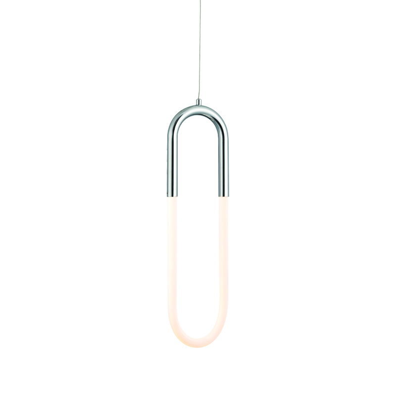 ΚΡΕΜΑΣΤΟ Φ/Σ LED 8W 3000K 560LM VENUS ΧΡΩΜΙΟ ΜΕΤ/ΚΟ IP20 15Χ2,3ΧH230CM