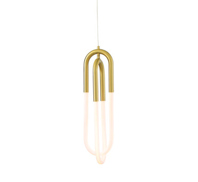ΚΡΕΜΑΣΤΟ Φ/Σ LED 16W 3000K 1120LM VENUS ΟΡΕΙΧΑΛΚΟ ΜΕΤ/ΚΟ 15X15XH230CM