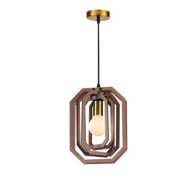 ΚΡΕΜΑΣΤΟ Φ/Σ 1ΧΕ27 ΑΝ.ΚΑΦΕ ΔΕΡΜΑ MDF D24XH100CM TRITON