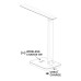 LED ΦΩΤΙΣΤΙΚΟ ΓΡΑΦΕΙΟΥ 6W 230V/5VDC CCT ΛΕΥΚΟ