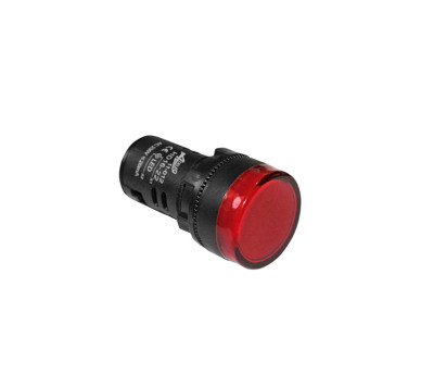ΕΝΔΕΙΚΤΙΚΗ ΛΥΧΝΙΑ ΠΙΝΑΚΟΣ LED Φ22mm 230V ΚΟΚΚΙΝΗ