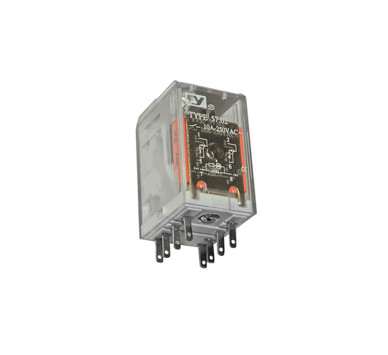 ΔΙΑΚΟΠΤΗΣ ΡΕΛΕ ΛΥΧΝΙΑΣ ΜΙΝΙ (LED&TEST)8 ΠΟΔΙΑ 6V DC