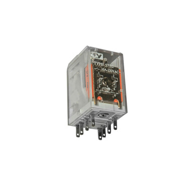 ΔΙΑΚΟΠΤΗΣ ΡΕΛΕ ΛΥΧΝΙΑΣ ΜΙΝΙ (LED&TEST)8 ΠΟΔΙΑ 6V AC