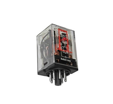 ΔΙΑΚΟΠΤΗΣ ΡΕΛΕ ΛΥΧΝΙΑΣ (LED&TEST) 8 ΠΟΔIA 110V AC
