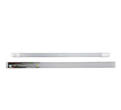 LED ΛΑΜΠΑ ΓΥΑΛΙΝΗ T8 60cm 9W 230V ΔΙΠΛΗΣ ΤΡΟΦΟΔΟΣΙΑΣ ΘΕΡΜΟ