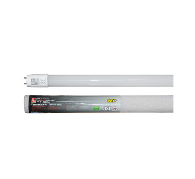 LED ΛΑΜΠΑ ΓΥΑΛΙΝΗ T8 150cm 24W 230V ΔΙΠΛΗΣ ΤΡΟΦΟΔΟΣ. ΘΕΡΜΟ