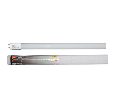LED ΛΑΜΠΑ ΓΥΑΛΙΝΗ T8 150cm 24W 230V ΔΙΠΛΗΣ ΤΡΟΦΟΔΟΣ. ΨΥΧΡΟ