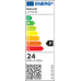 LED ΛΑΜΠΑ ΓΥΑΛΙΝΗ T8 150cm 24W 230V ΔΙΠΛΗΣ ΤΡΟΦΟΔΟΣ. ΛΕΥΚΟ