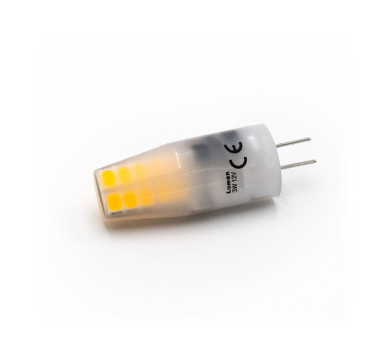 LED ΛΑΜΠΑ ΣΙΛΙΚΟΝΗΣ SMD G4 3W 12VAC/DC ΜΑΤ ΝΤΙΜΑΡΙΖΟΜΕΝΟ ΨΥΧΡΟ