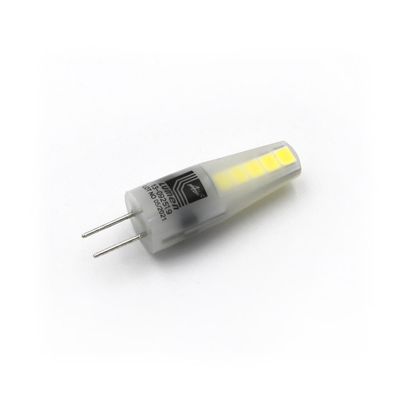LED ΛΑΜΠΑ ΣΙΛΙΚΟΝΗΣ SMD G4 2.5W 12VAC/DC MAT ΝΤΙΜΑΡΙΖΟΜΕΝΟ ΛΕΥΚΟ