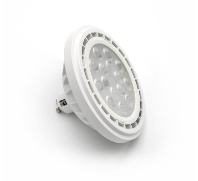 LED ΛΑΜΠΑ AR111 GU10 15W 230VAC 24°ΝΤΙΜΑΡΙΖΟΜΕΝΗ ΛΕΥΚΟ
