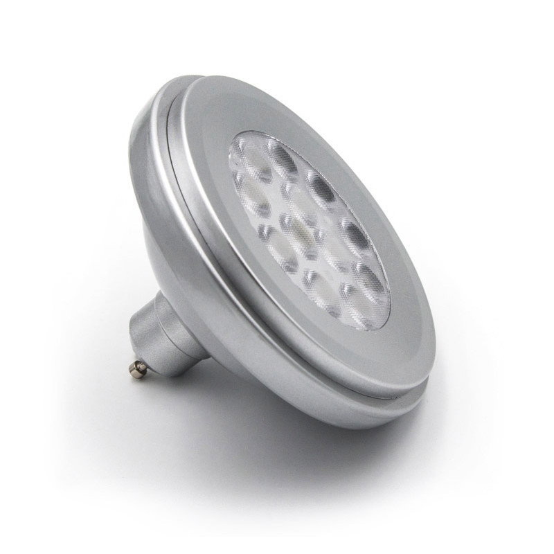 LED ΛΑΜΠΑ ΑΛΟΥΜΙΝΙΟΥ AR111 GU10 12W 230V 24° ΝΤΙΜΑΡΙΖΟΜΕΝΗ ΨΥΧΡΟ