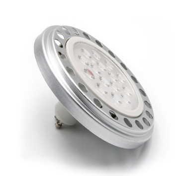 LED ΛΑΜΠΑ ΑΛΟΥΜΙΝΙΟΥ AR111 GU10 15W 230VAC 24° 4000Κ ΛΕΥΚΟ