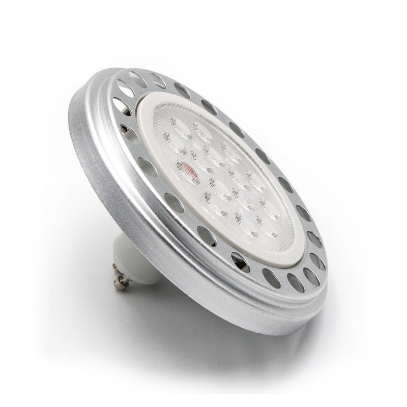 LED ΛΑΜΠΑ ΑΛΟΥΜΙΝΙΟΥ AR111 GU10 12W 230V 36° ΝΤΙΜΑΡΙΖΟΜΕΝΗ ΨΥΧΡΟ