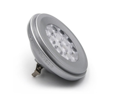 LED ΛΑΜΠΑ ΑΛΟΥΜΙΝΙΟΥ AR111 12W 12VAC/DC 24° 6200Κ ΨΥΧΡΟ