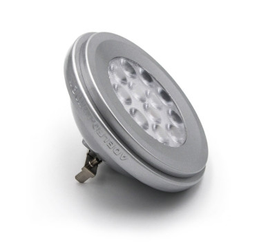 LED ΛΑΜΠΑ ΑΛΟΥΜΙΝΙΟΥ AR111 12W 12VAC/DC ΝΤΙΜΑΡΙΖΟΜΕΝΗ 36° ΘΕΡΜΟ