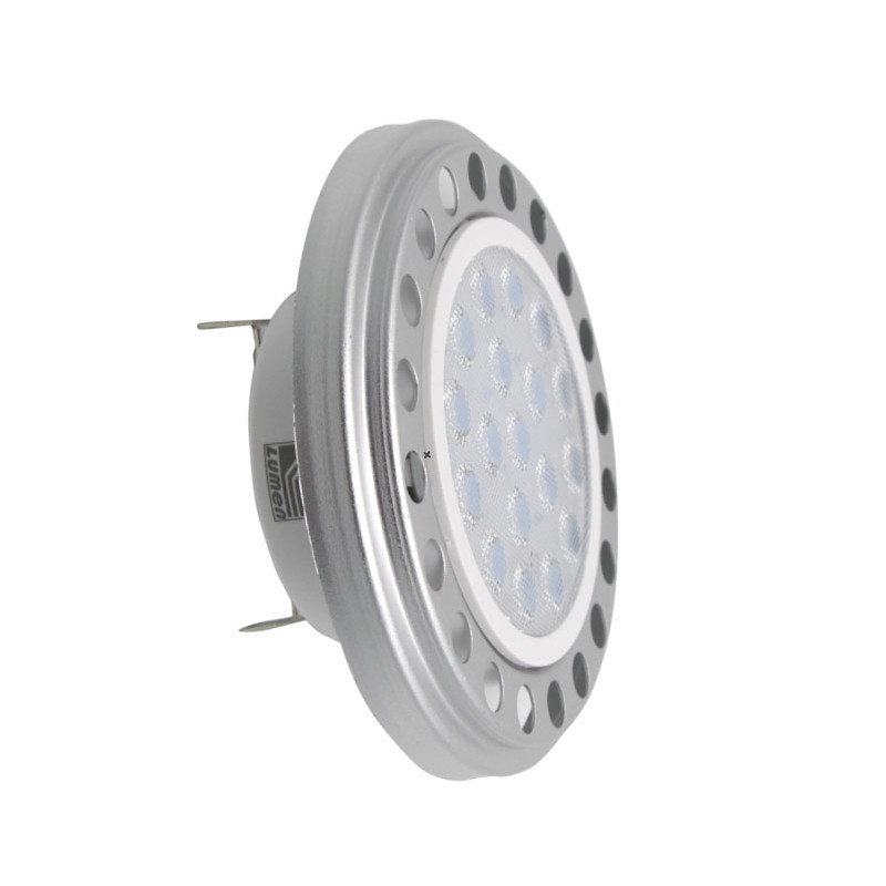 LED ΛΑΜΠΑ ΑΛΟΥΜΙΝΙΟΥ AR111 12W 12VAC/DC 36° 4000Κ ΛΕΥΚΟ