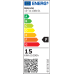LED ΛΑΜΠΑ ΑΛΟΥΜΙΝΙΟΥ AR111 15W ΝΤΙΜΑΡΙΖΟΜΕΝΗ 12VAC/DC 38° ΘΕΡΜΟ