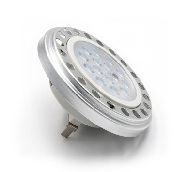 LED ΛΑΜΠΑ ΑΛΟΥΜΙΝΙΟΥ AR111 15W 12VAC/DC 38° 3000Κ ΘΕΡΜΟ