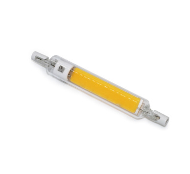 LED ΛΑΜΠΑ COB ΤΥΠΟΥ ΙΩΔΙΝΗΣ J118 ΓΙΑ ΝΤΟΥΙ R7S 230V 9W ΘΕΡΜΟ