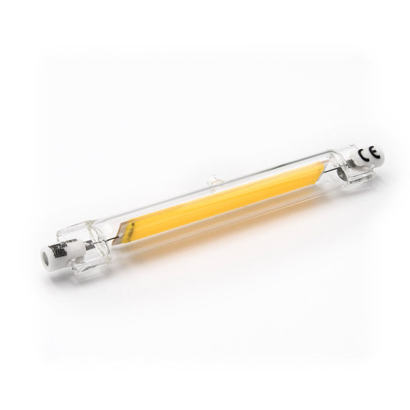 LED ΛΑΜΠΑ COB ΤΥΠΟΥ ΙΩΔΙΝΗΣ J118 ΓΙΑ ΝΤΟΥΙ R7S 230V 9W ΛΕΥΚΟ