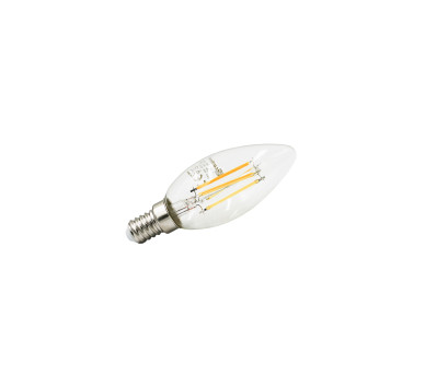 LED ΛΑΜΠΑ COG ΚΕΡΑΚΙ ΔΙΑΦΑΝΟ Ε14 4W 230V ΘΕΡΜΟ
