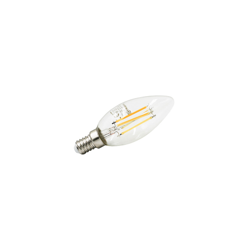 LED ΛΑΜΠΑ COG ΚΕΡΑΚΙ ΔΙΑΦΑΝΟ Ε14 4W 230V ΘΕΡΜΟ