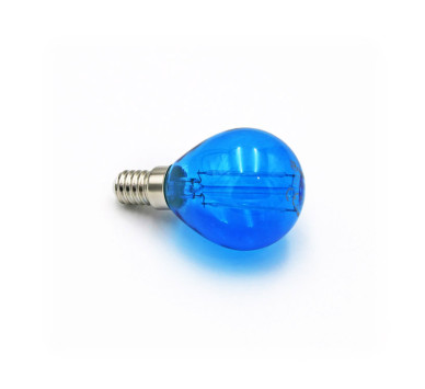 LED ΛΑΜΠΑ COG ΣΦΑΙΡΙΚΟ Ε14 2W 230V ΜΠΛΕ