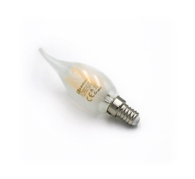 LED ΛΑΜΠΑ COG ΚΕΡΑΚΙ ΜΑΤ ΜΕ ΜΥΤΗ Ε14 6W 230V ΘΕΡΜΟ