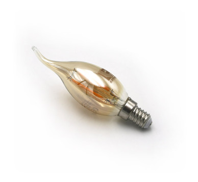 LED ΛΑΜΠΑ COG ΚΕΡΑΚΙ ΜΕ ΜΥΤΗ Ε14 4W ΜΕΛΙ 2200K