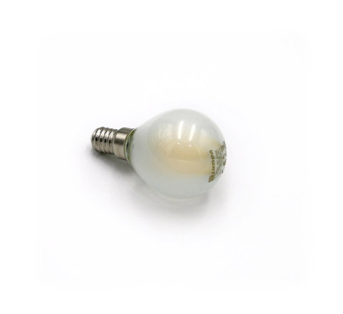 LED ΛΑΜΠΑ COG ΣΦΑΙΡΙΚΟ ΜΑΤ Ε14 6W 230V ΨΥΧΡΟ