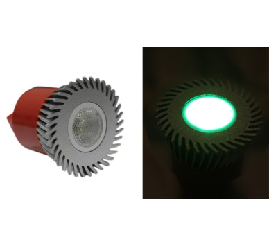 LED ΛΑΜΠΑ ΙΣΧΥΟΣ MR16 3W 230V 1 Led 30° ΠΡΑΣΙΝΗ