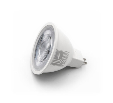 LED ΛΑΜΠΑ MR16 5W 12VAC/DC 38° ΨΥΧΡΟ 6200Κ