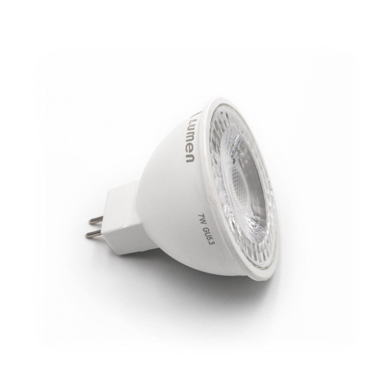 LED ΛΑΜΠΑ MR16 7W 12VAC/DC 38° ΨΥΧΡΟ 6200Κ
