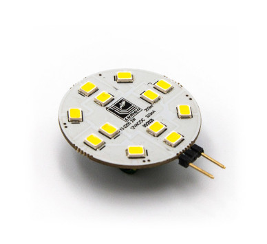 LED ΛΑΜΠΑ SMD G4 2W 12VAC/DC ΓΙΑ ΣΠΟΤ ΨΥΧΡΟ 6200Κ