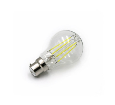 LED ΛΑΜΠΑ COG ΑΧΛΑΔΙ ΔΙΑΦΑΝΟ B22 8W 230V ΨΥΧΡΟ