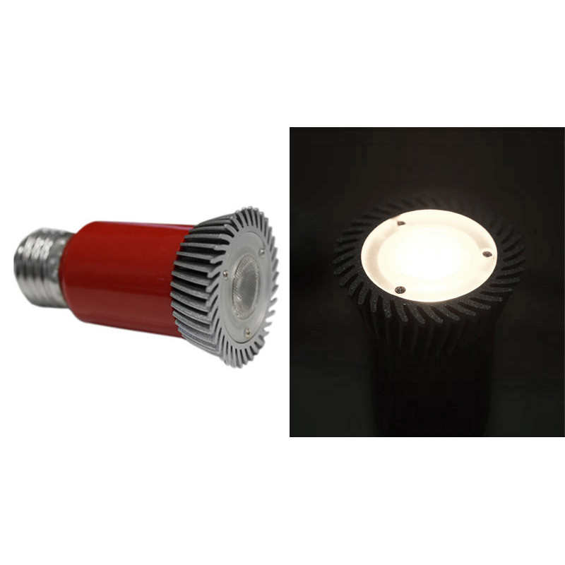 LED ΛΑΜΠΑ ΙΣΧΥΟΣ Ε27 3W 230V 1 Led ΕΝΑΛΑΞΙΜΟ ΦΑΚΟ 30° ΘΕΡΜΟ 3000Κ