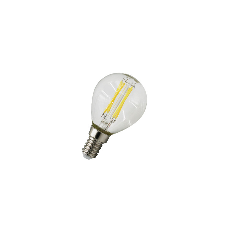 LED ΛΑΜΠΑ COG ΣΦΑΙΡΙΚΟ ΔΙΑΦΑΝΟ Ε27 6W 230V ΛΕΥΚΟ