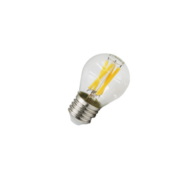 LED ΛΑΜΠΑ COG ΣΦΑΙΡΙΚΟ ΔΙΑΦΑΝΟ Ε27 7W 230V ΘΕΡΜΟ