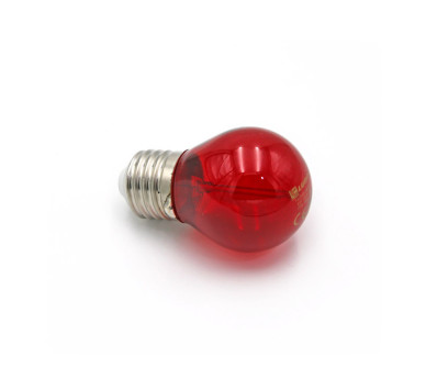 LED ΛΑΜΠΑ COG ΣΦΑΙΡΙΚΟ Ε27 2W 230V ΚΟΚΚΙΝΟ