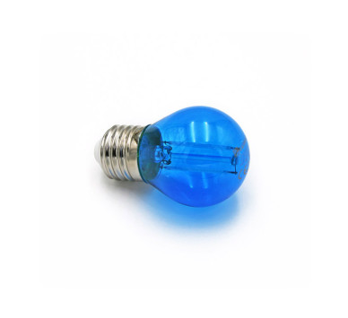LED ΛΑΜΠΑ COG ΣΦΑΙΡΙΚΟ Ε27 2W 230V ΜΠΛΕ