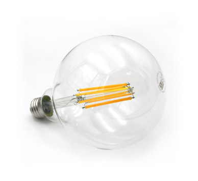 LED ΛΑΜΠΑ COG GLOBE Φ125 ΔΙΑΦΑΝΟ Ε27 16W 230V ΘΕΡΜΟ
