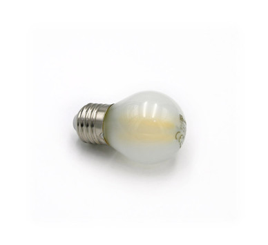 LED ΛΑΜΠΑ COG ΣΦΑΙΡΙΚΟ ΜΑΤ Ε27 4W 230V ΨΥΧΡΟ